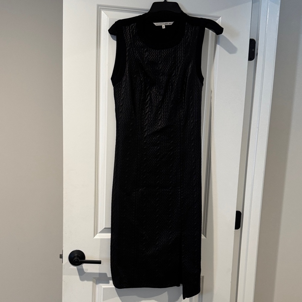RACHEL Rachel Roy Elegant Black Midi Dress